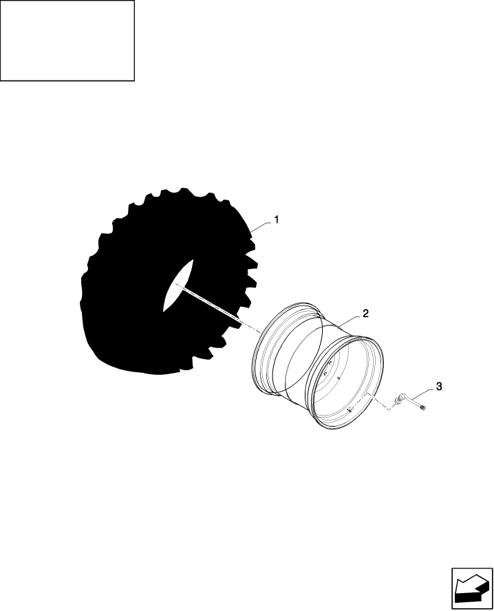 11.010(01) TRACTION WHEELS : DH35.5L-32-12 PR-CHSG-R-2