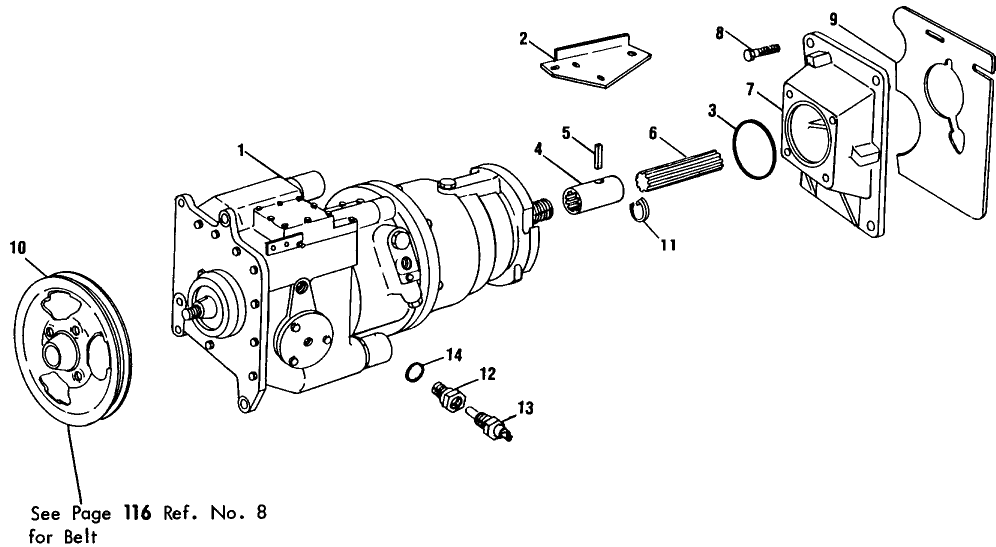 021 HYDROSTATIC TRANSMISSION & MOUNTING GROUP