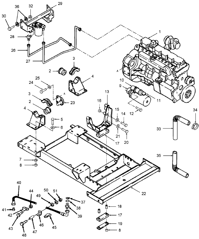 16A09 ENGINE ASSEMBLY & RELATED PARTS