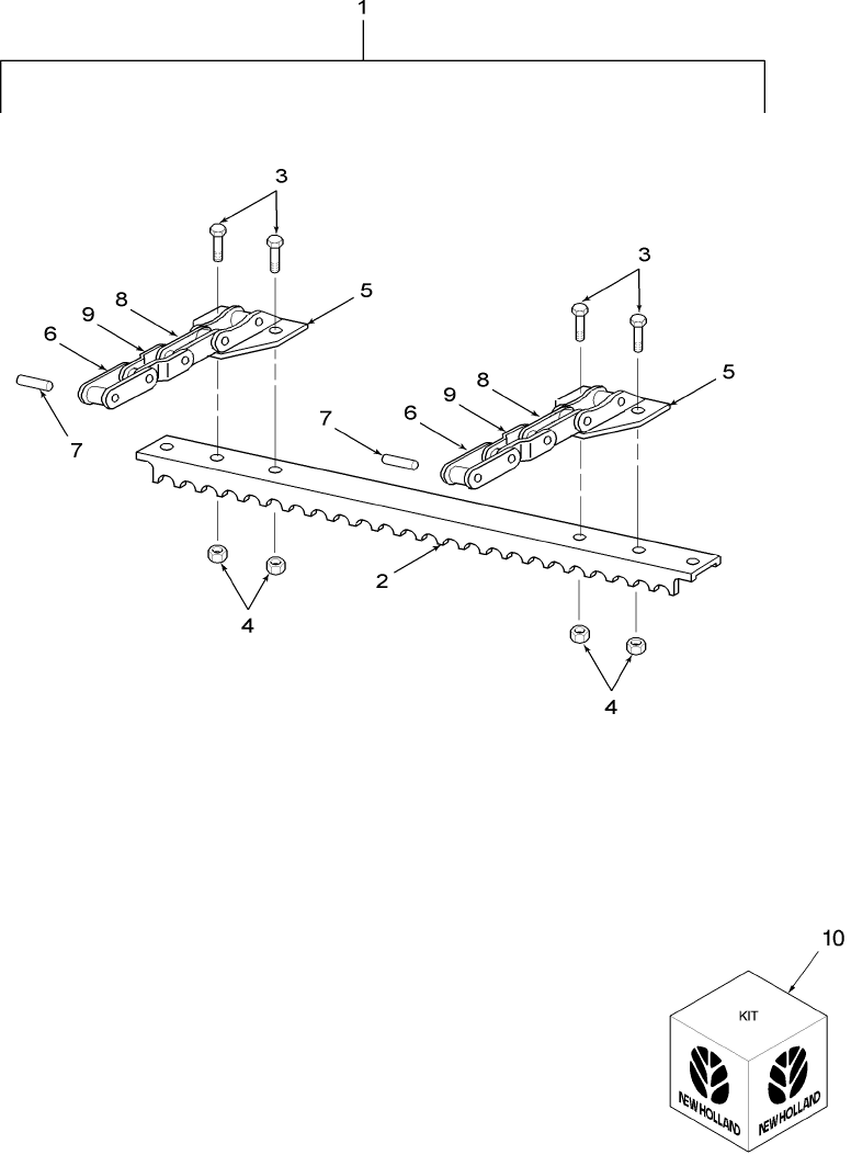 13.05 FEEDER CHAIN ASSEMBLY