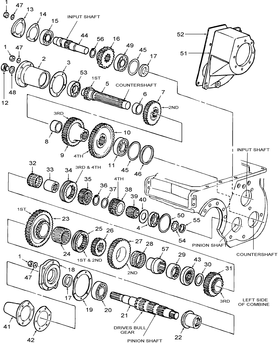 03.02 TRANSMISSION, DRIVE GEARS