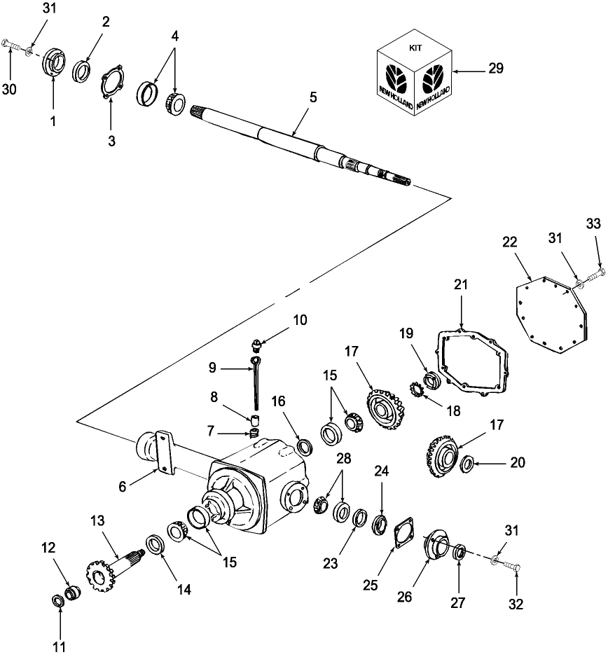 14.03/A ROTOR GEARBOX, RH