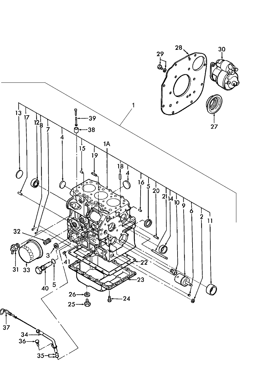 06A02 CYLINDER BLOCK, CM272, CM274