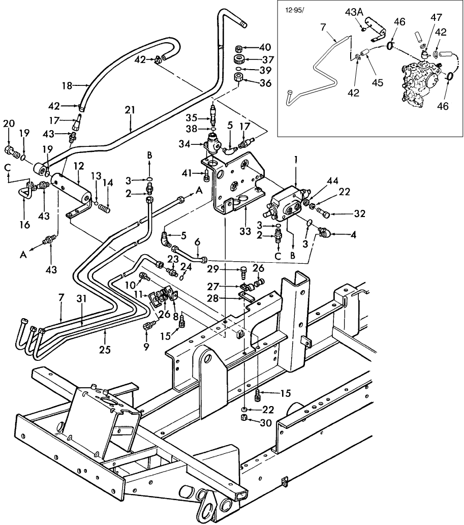 05C01 OIL PRESSURE PIPING