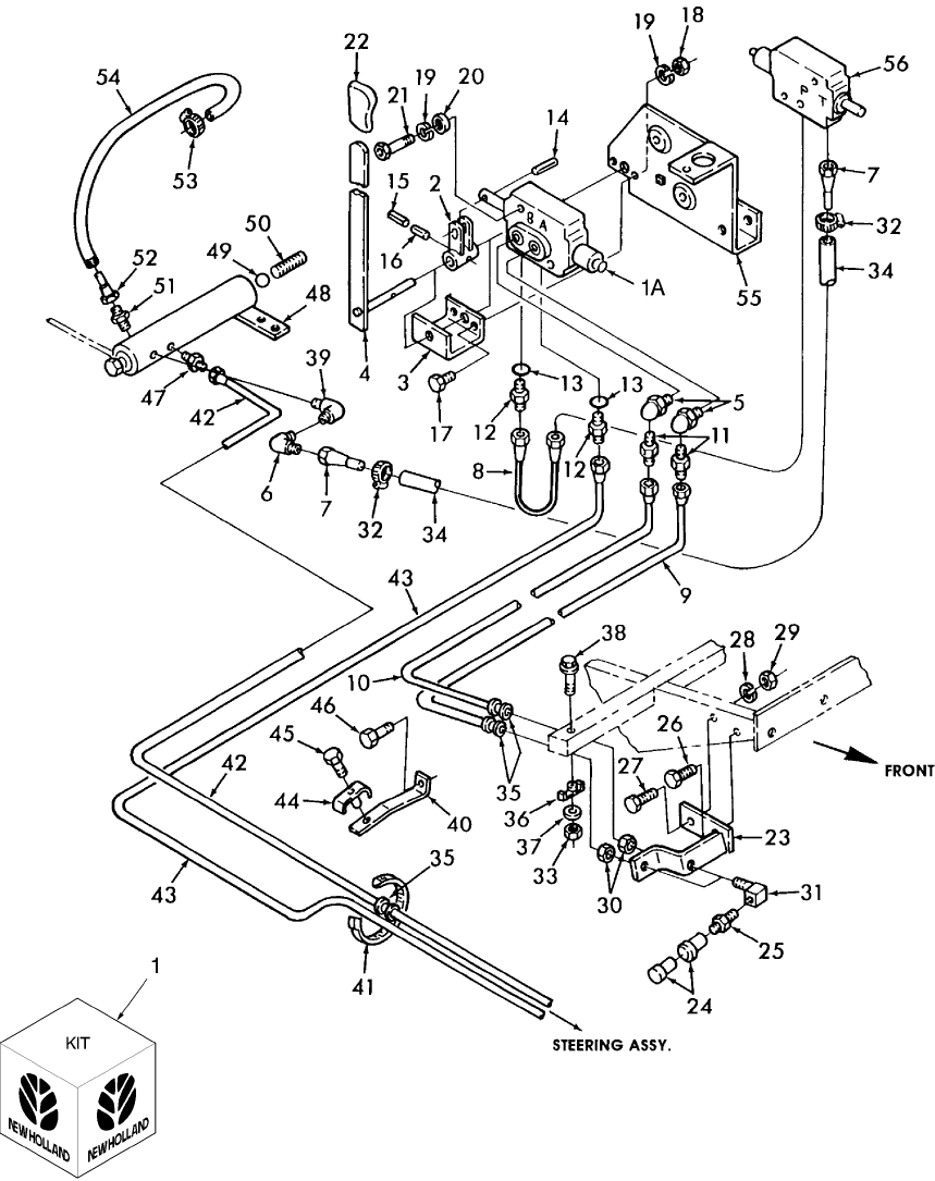 05D01 REMOTE HYDRAULIC VALVE KIT