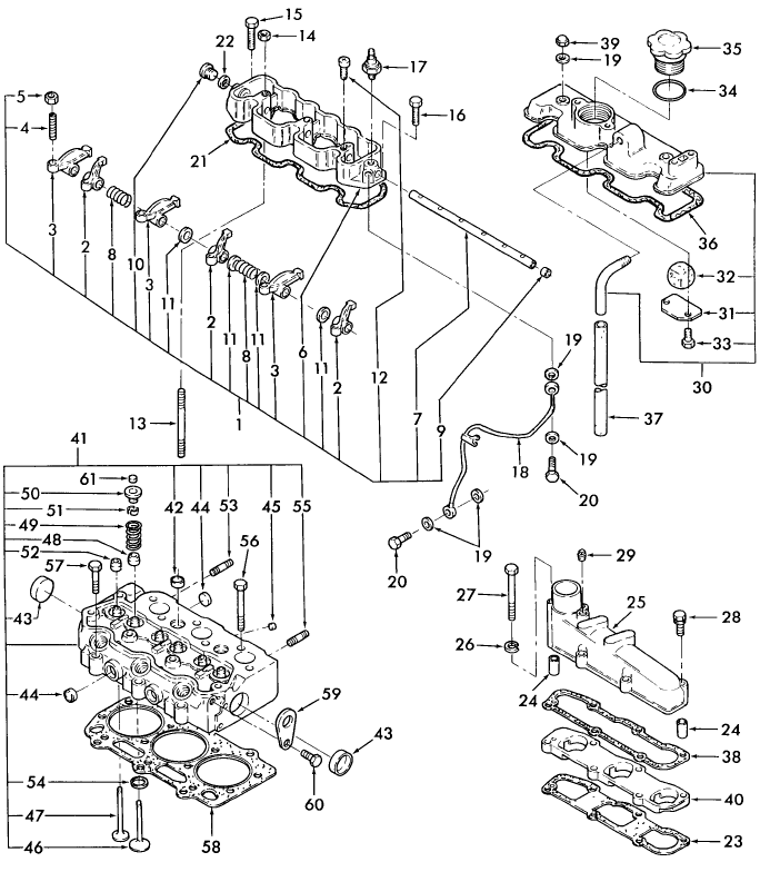 06C02 CYLINDER HEAD, CM272, CM274