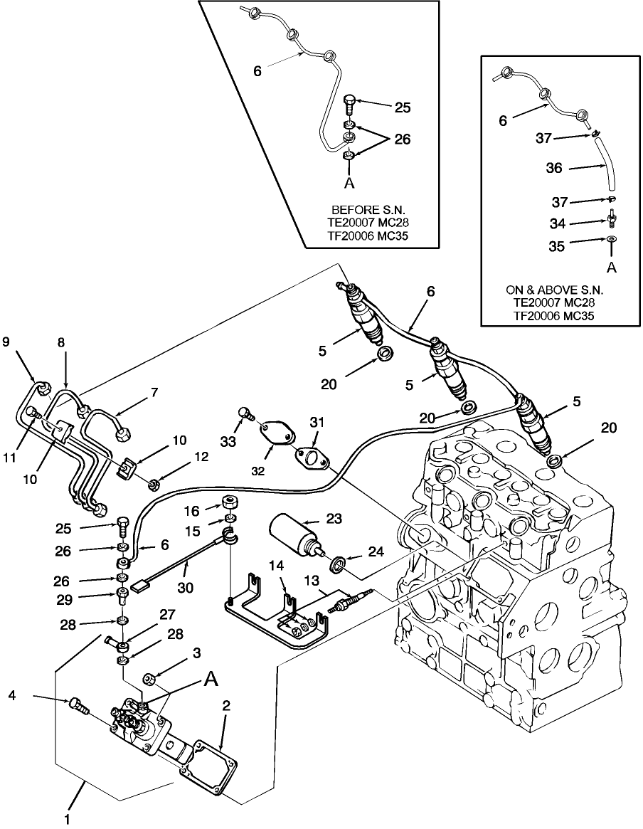 01.12.02 INJECTION PUMP & LINES