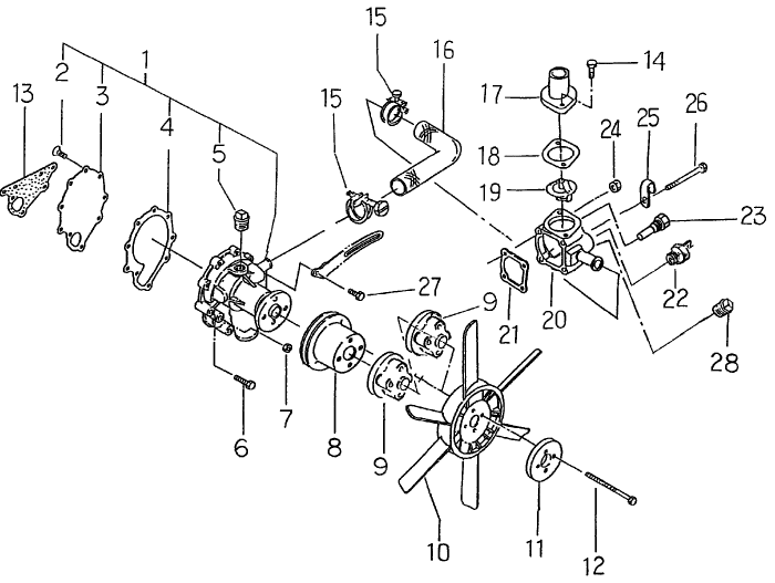 01.08 WATER PUMP