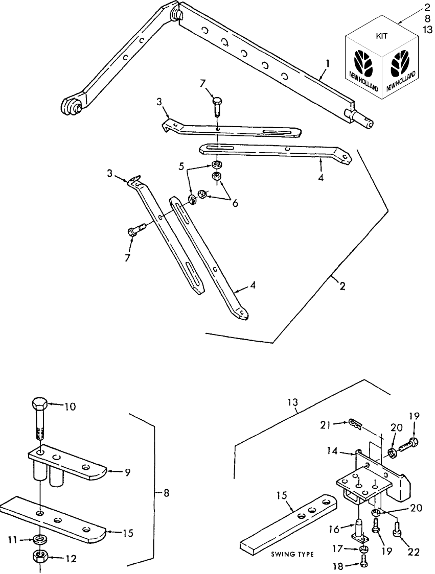 05L01 DRAWBAR KITS