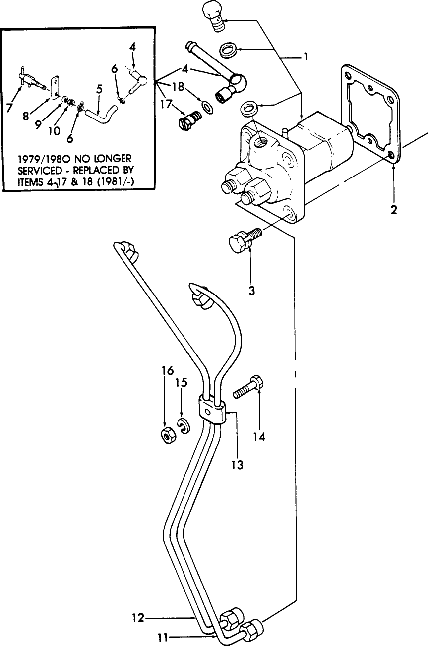 09D01 INJECTION PUMP & LINES, 1100, 1200 & 1300