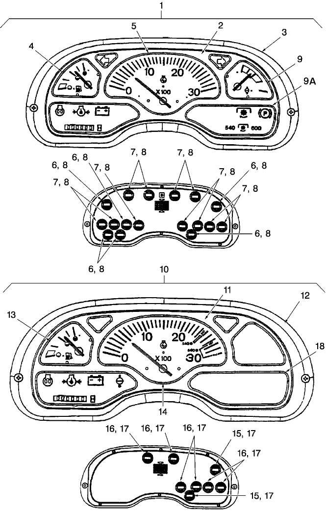 12A01 INSTRUMENT PANEL