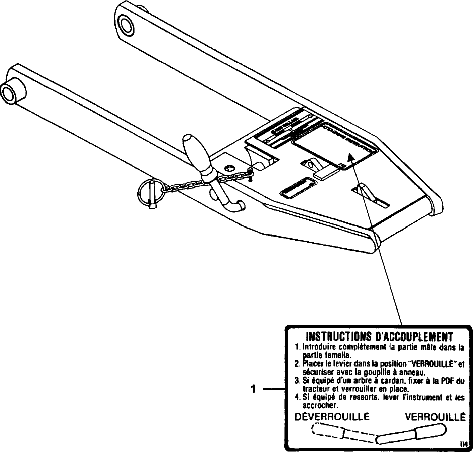 415.03 MALE QUICK HITCH DECALS - FRENCH - 715451066