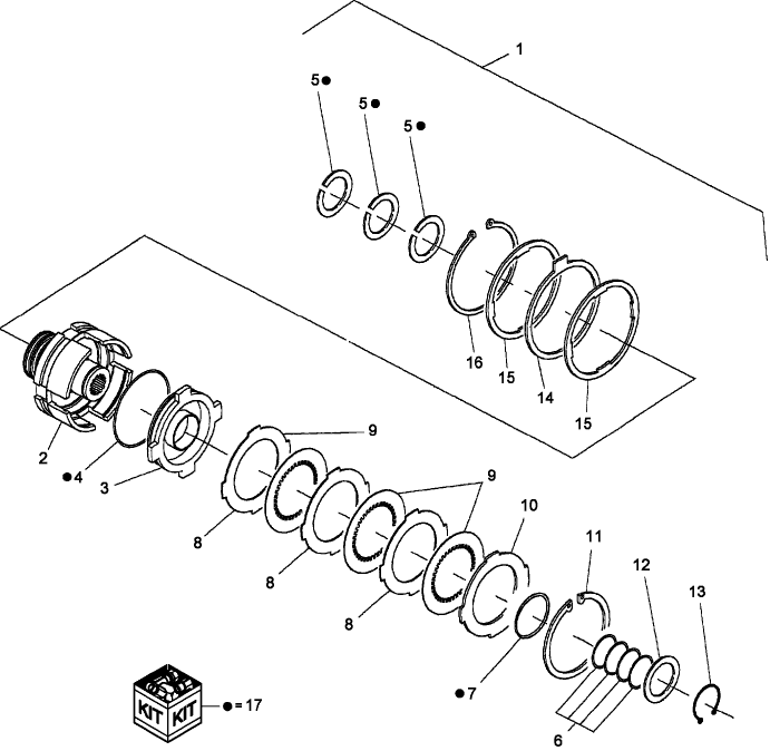 03.04.02 CLUTCH ASSEMBLY, PTO