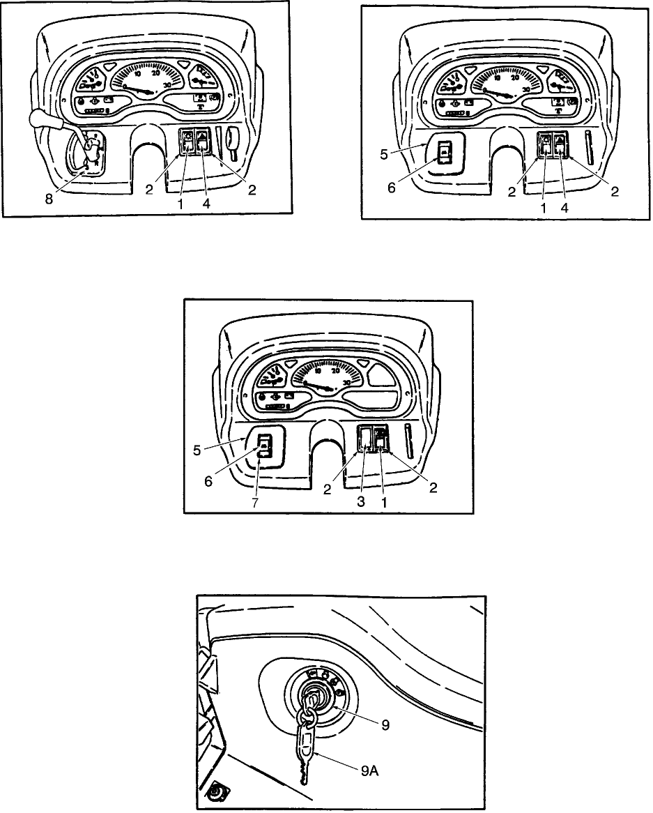 11A07 SWITCHES, DASHBOARD