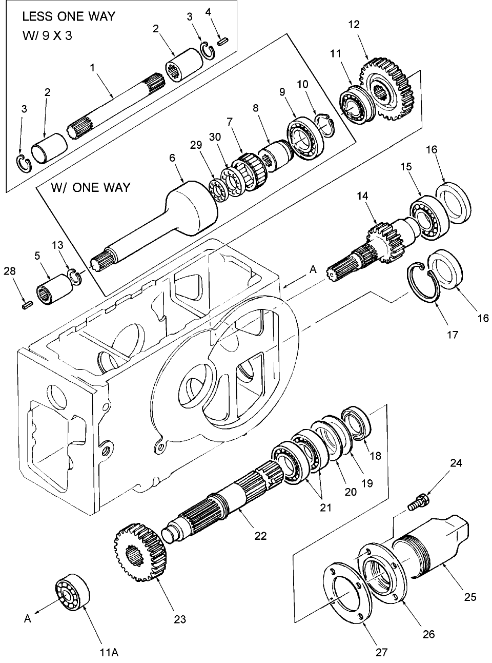 07H01 PTO GEARS