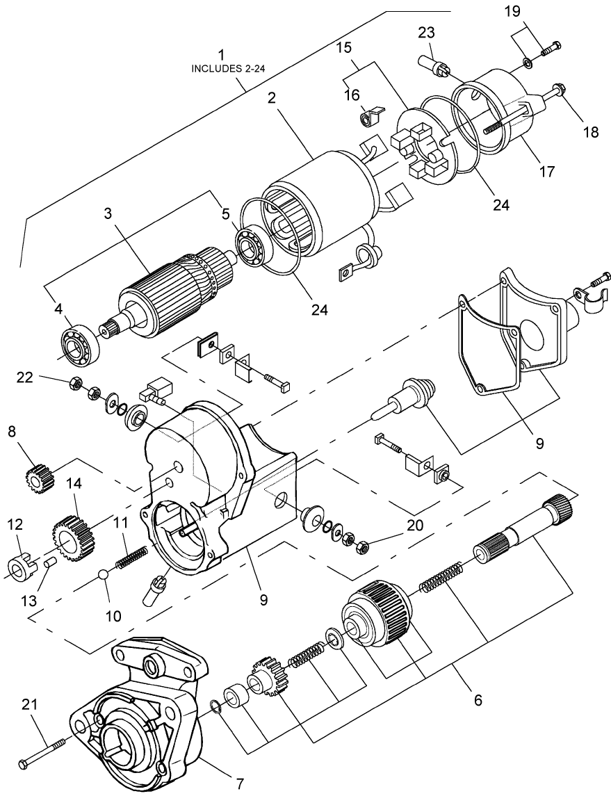 01.11 STARTING MOTOR