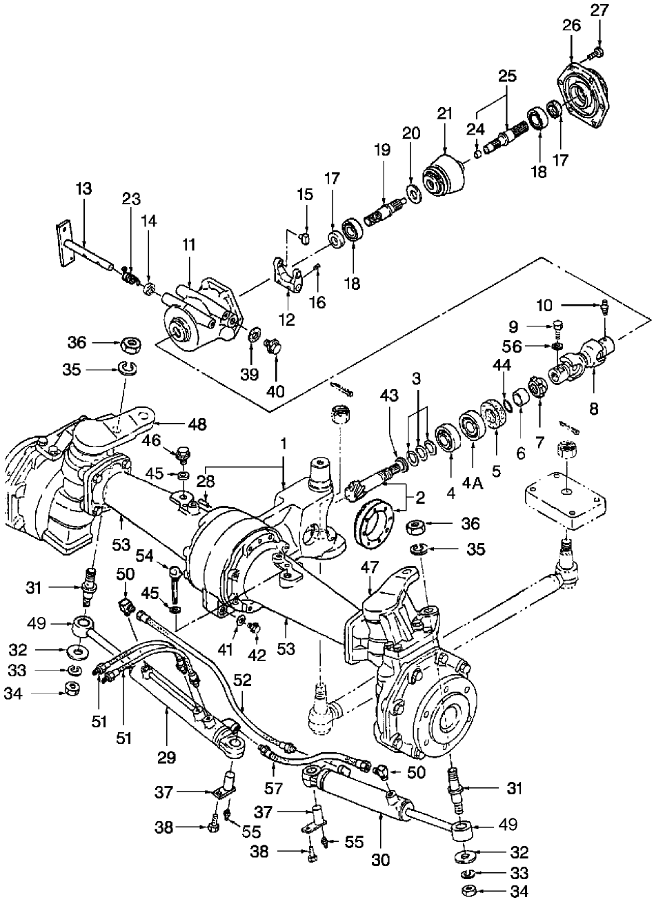 04.06 FRONT AXLE & STEERING W/SUPERSTEER