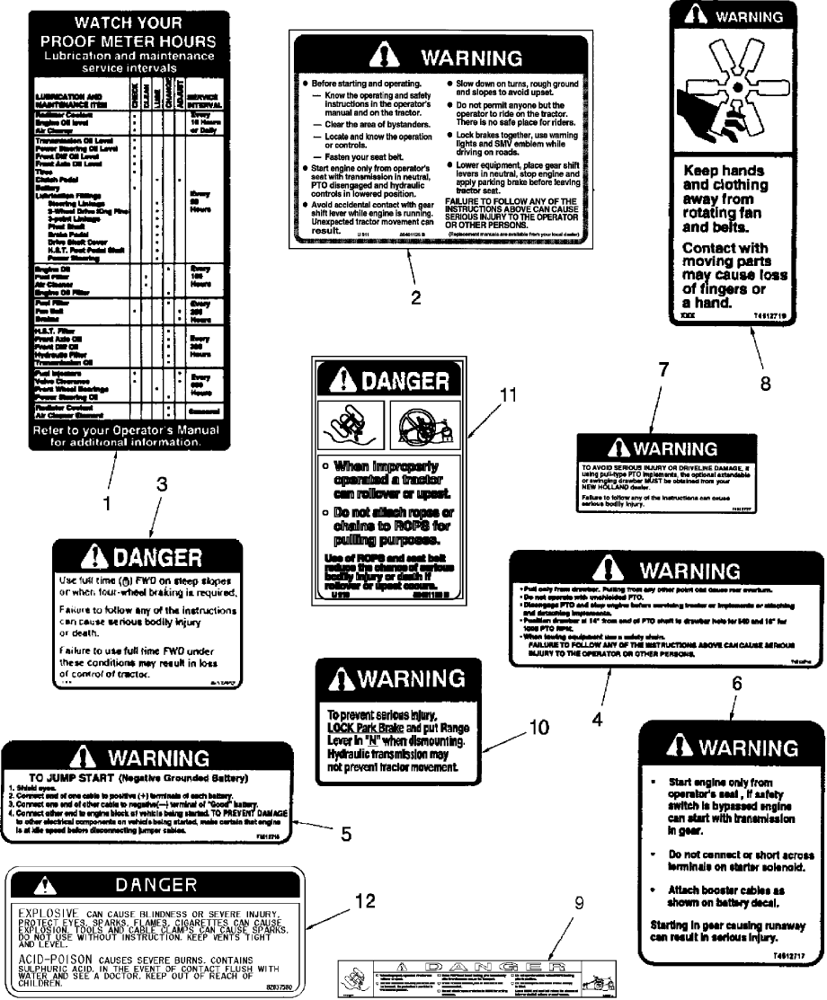 08.06 DECALS, WARNING