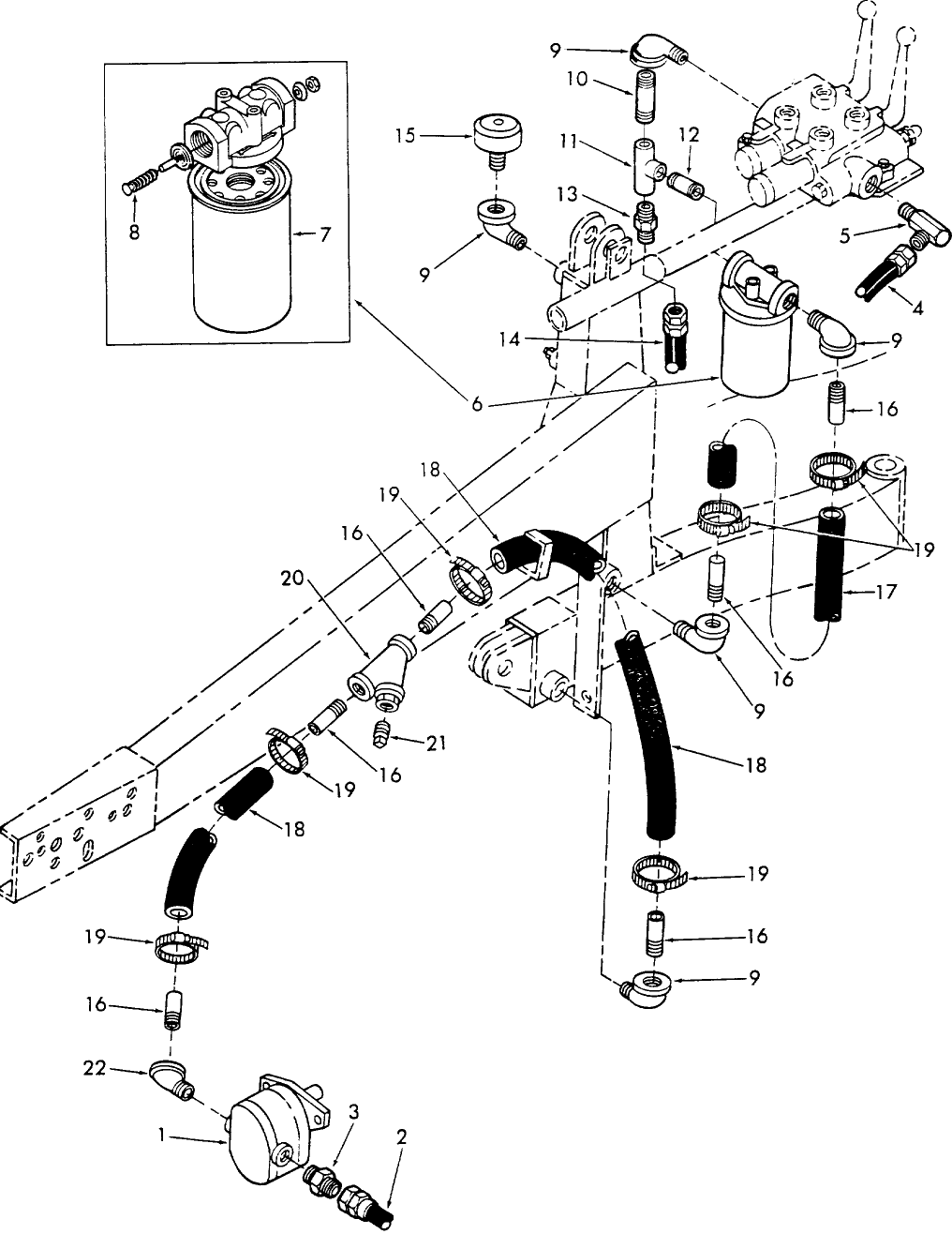 012 FRONT MOUNTED PUMP KIT, BACKHOE & 772-A-776 LOADER 19SM2349