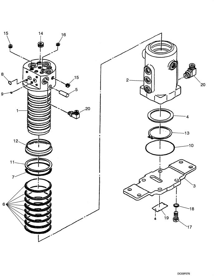 08-17(00) HYDRAULICS - JOINT, SWIVEL CENTER