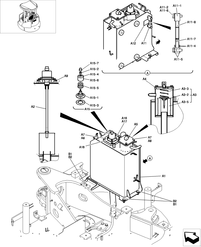 063-60(1) OIL TANK (NIBBLER & BREAKER)