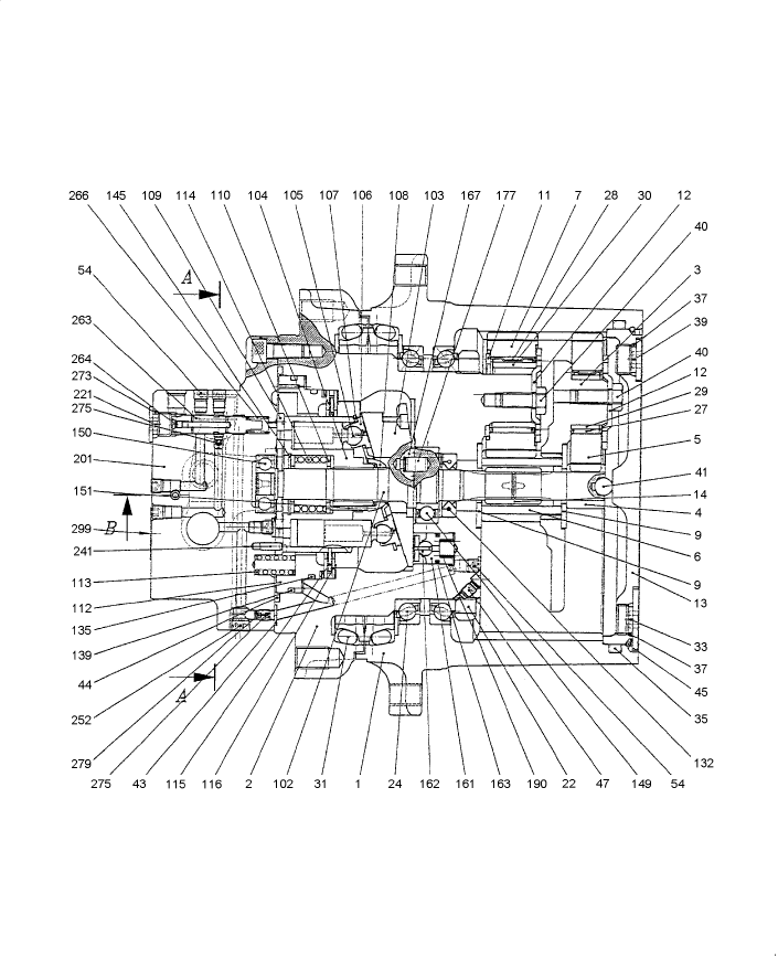 HC370-01(1) MOTOR ASSY, PROPELLING