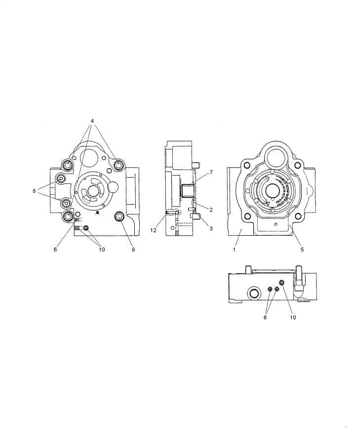 HC404-01(1) HYDRAULIC PUMP - COMPONENTS