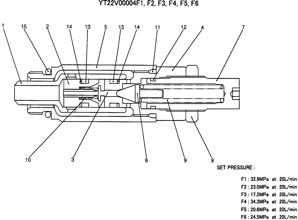 07-008 VALVE ASSY, OVERLOAD RELIEF