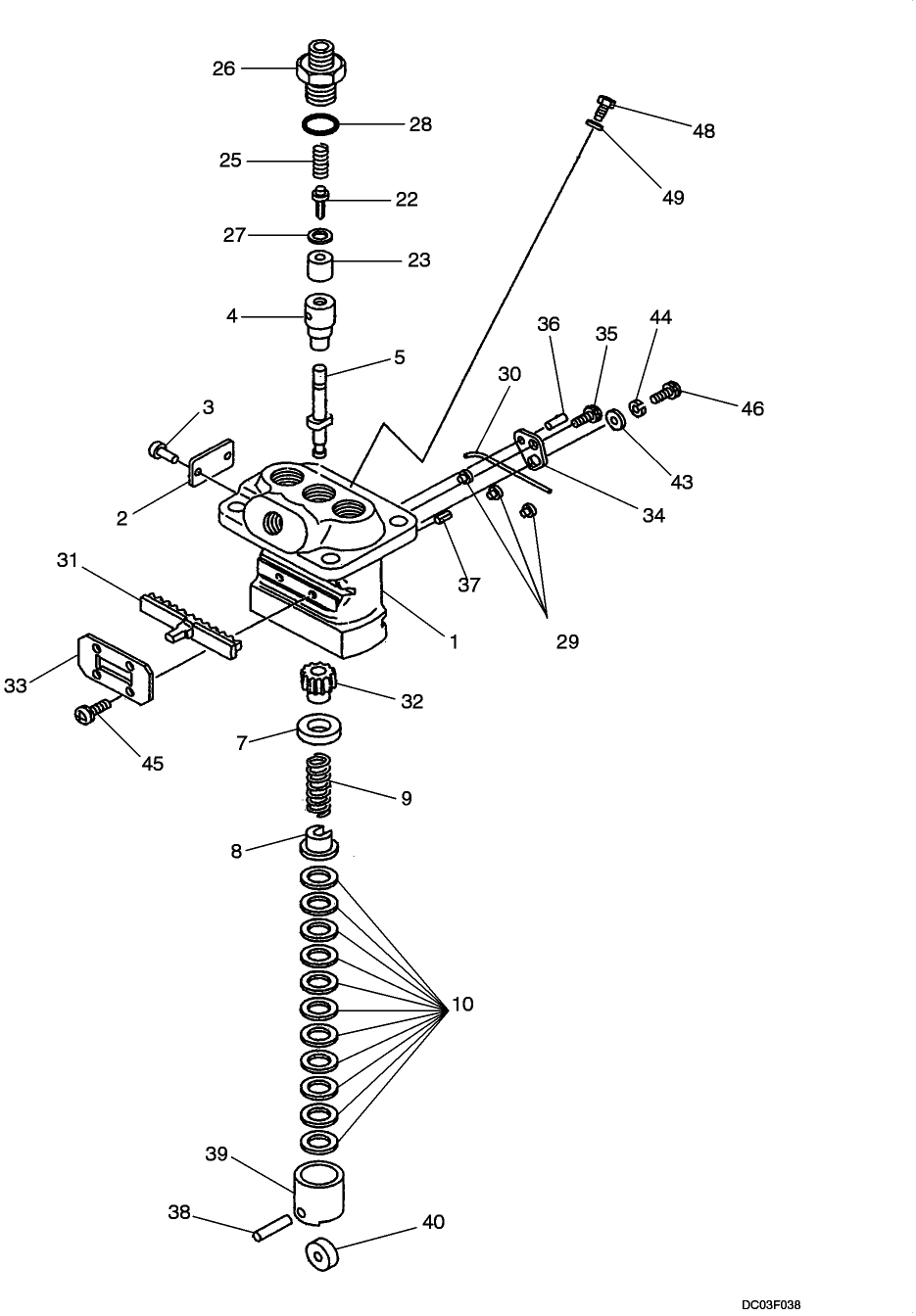 03-05(00) FUEL INJECTION PUMP