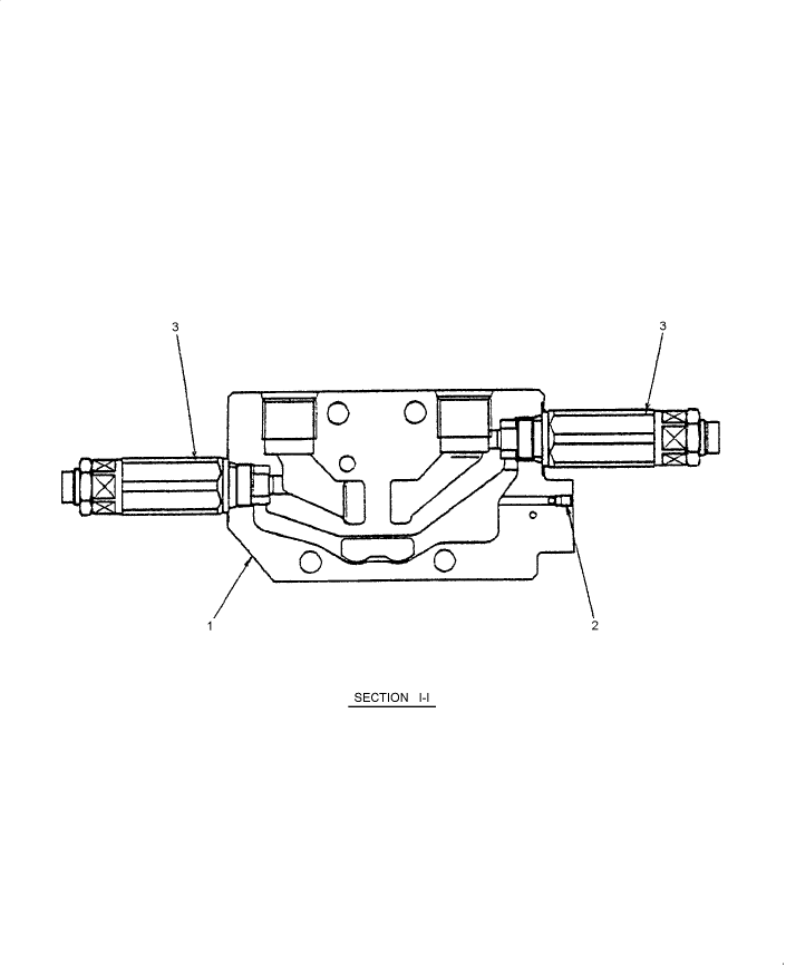 HC009-01(1) HYDRAULIC CONTROL VALVE - COMPONENTS (INLET)