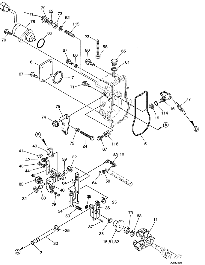 03-06(00) GOVERNOR, FUEL INJECTION PUMP