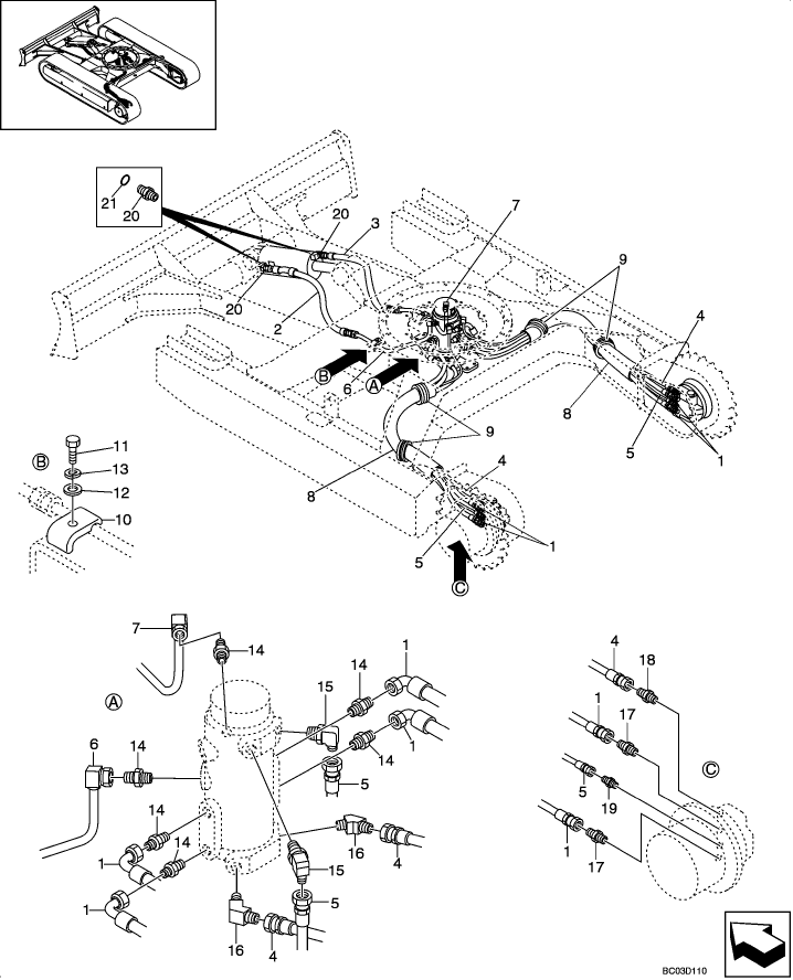 08-16(00) HYDRAULIC LINES - LOWER