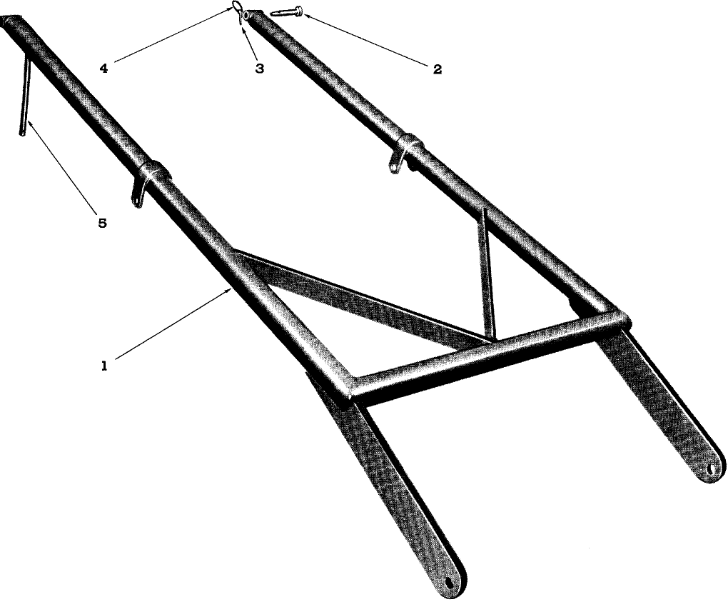 014 LIFT ARM ASSEMBLY FOR MODEL 19-7(PRIOR), LOADING ARM ASSEMBLY