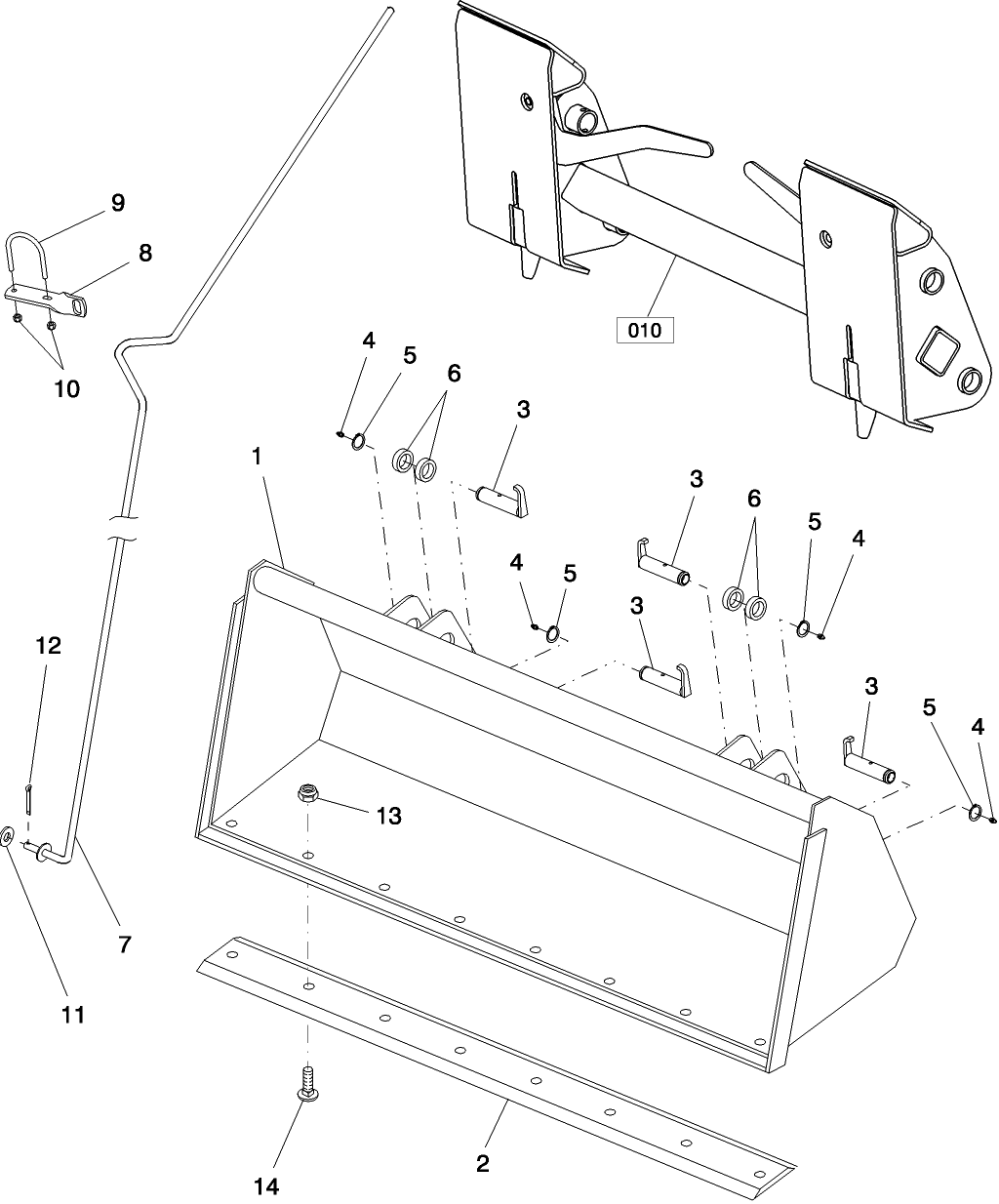 012 BUCKETS & CUTTING EDGES