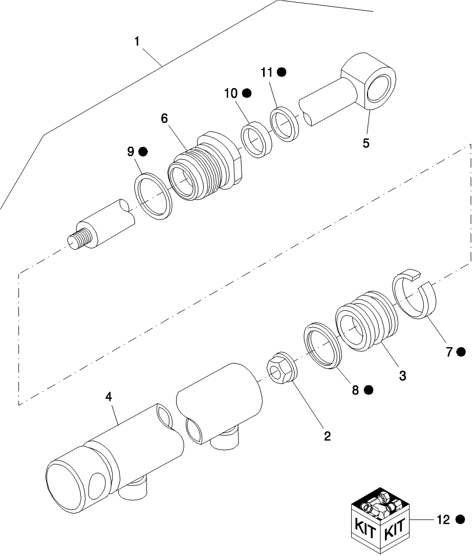 005 BUCKET CYLINDER