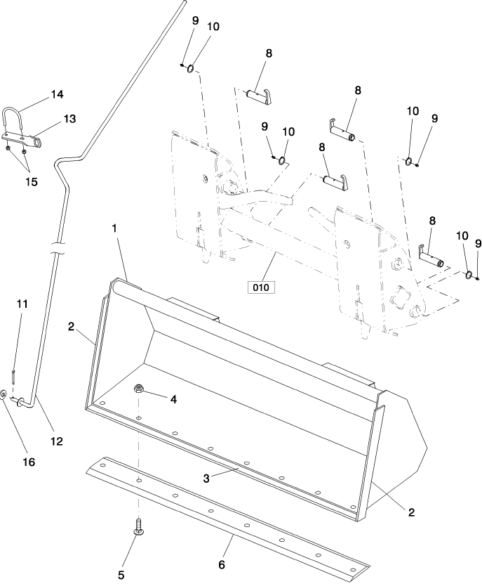 012 BUCKETS & BOLT-ON CUTTING EDGES