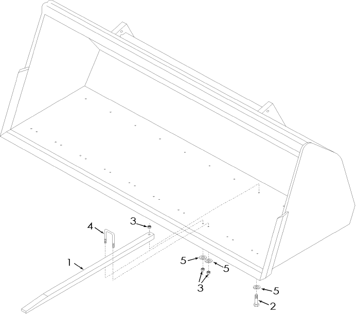 044 BUCKET TEETH KIT - 9863770