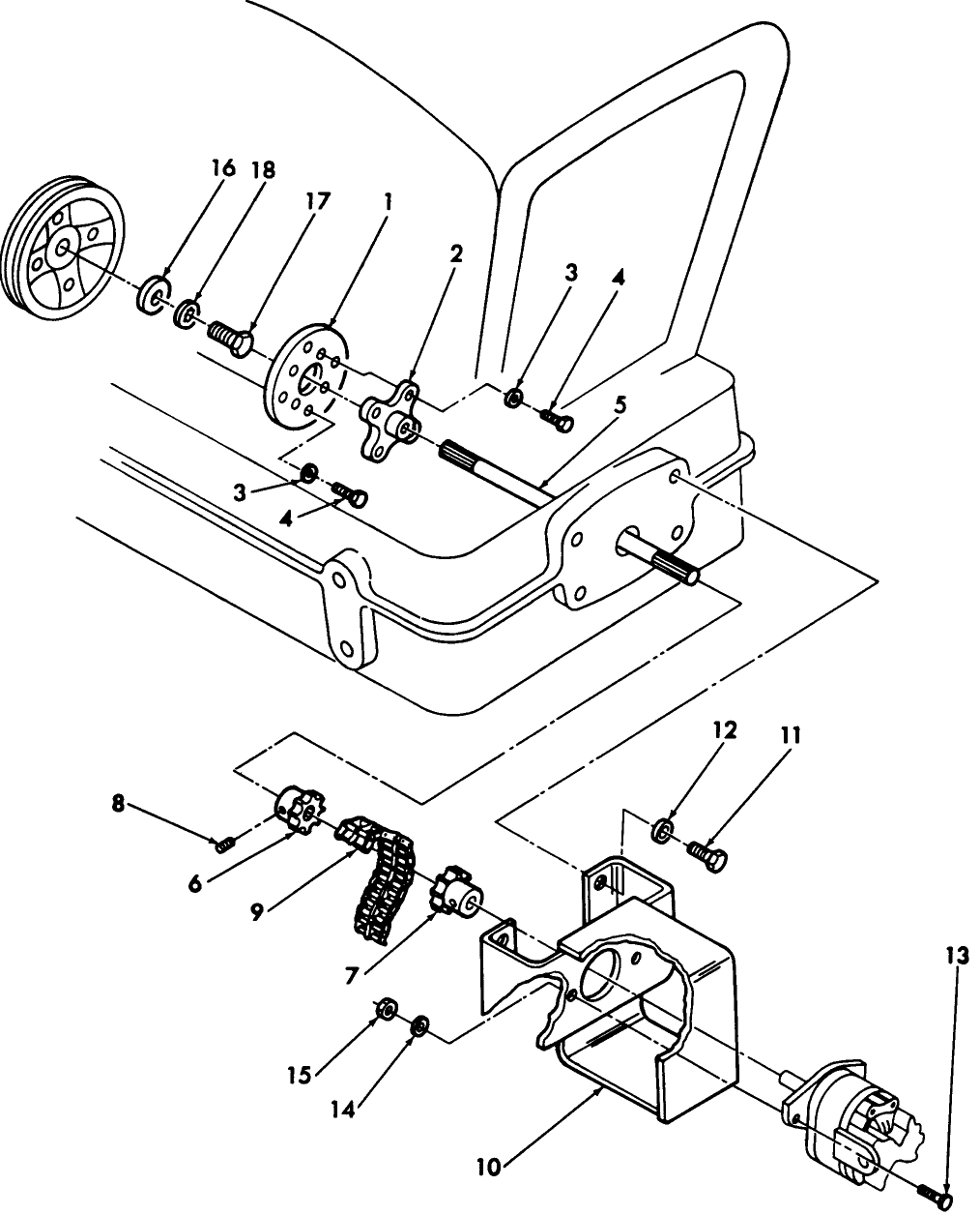 031 FRONT PUMP MOUNTING, 772,772A,776