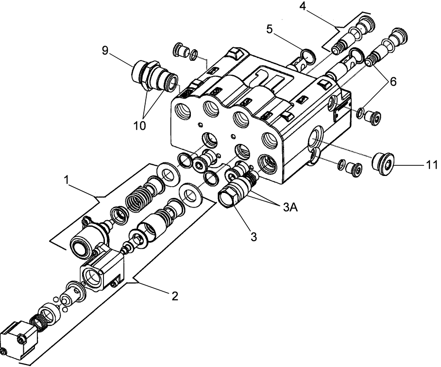 08-31 CONTROL VALVE - NORDHYDRAULIC RMC 202 -10550062