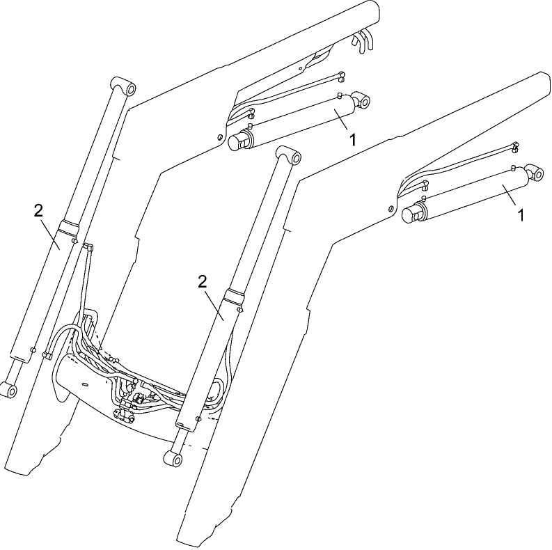 08-08 CYLINDER - STANDARD LOADER