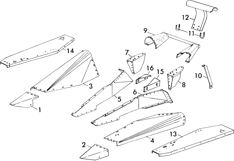 016 FENDER & SIDE SHEETS, 770R