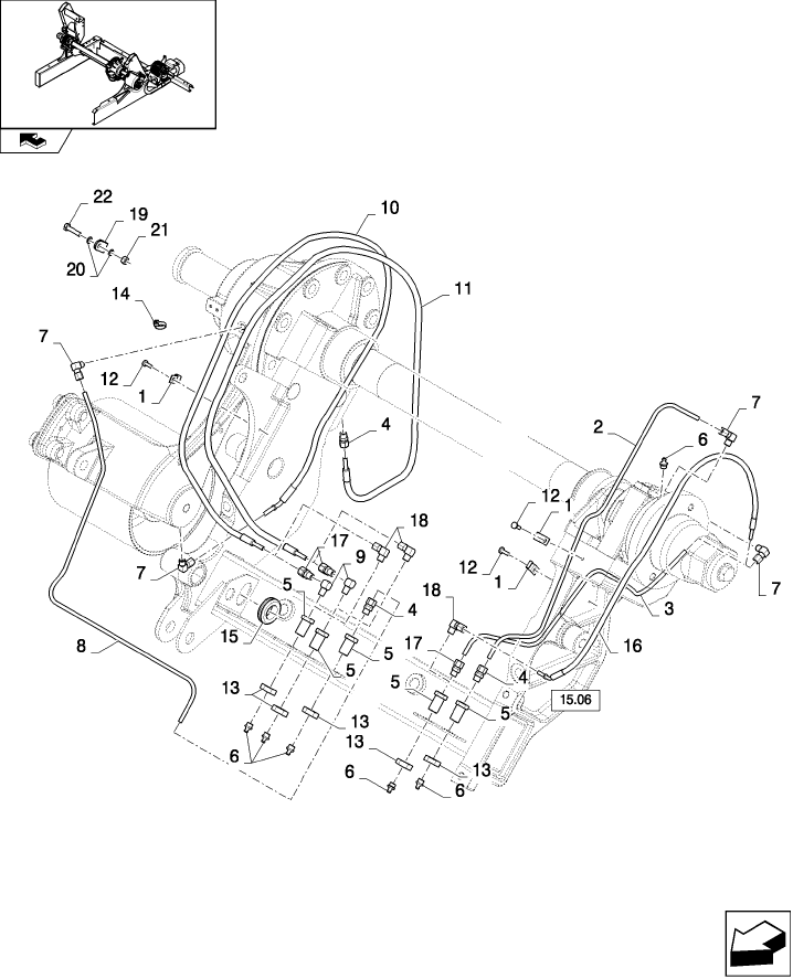 09.05(01) PIVOT FRAME, LUBRICATION