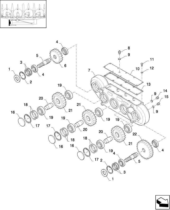 20.128(01) SPUR GEARBOX