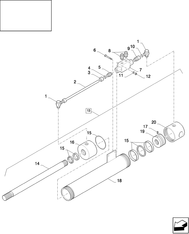 20.136A(01) HYDRAULIC CYLINDER