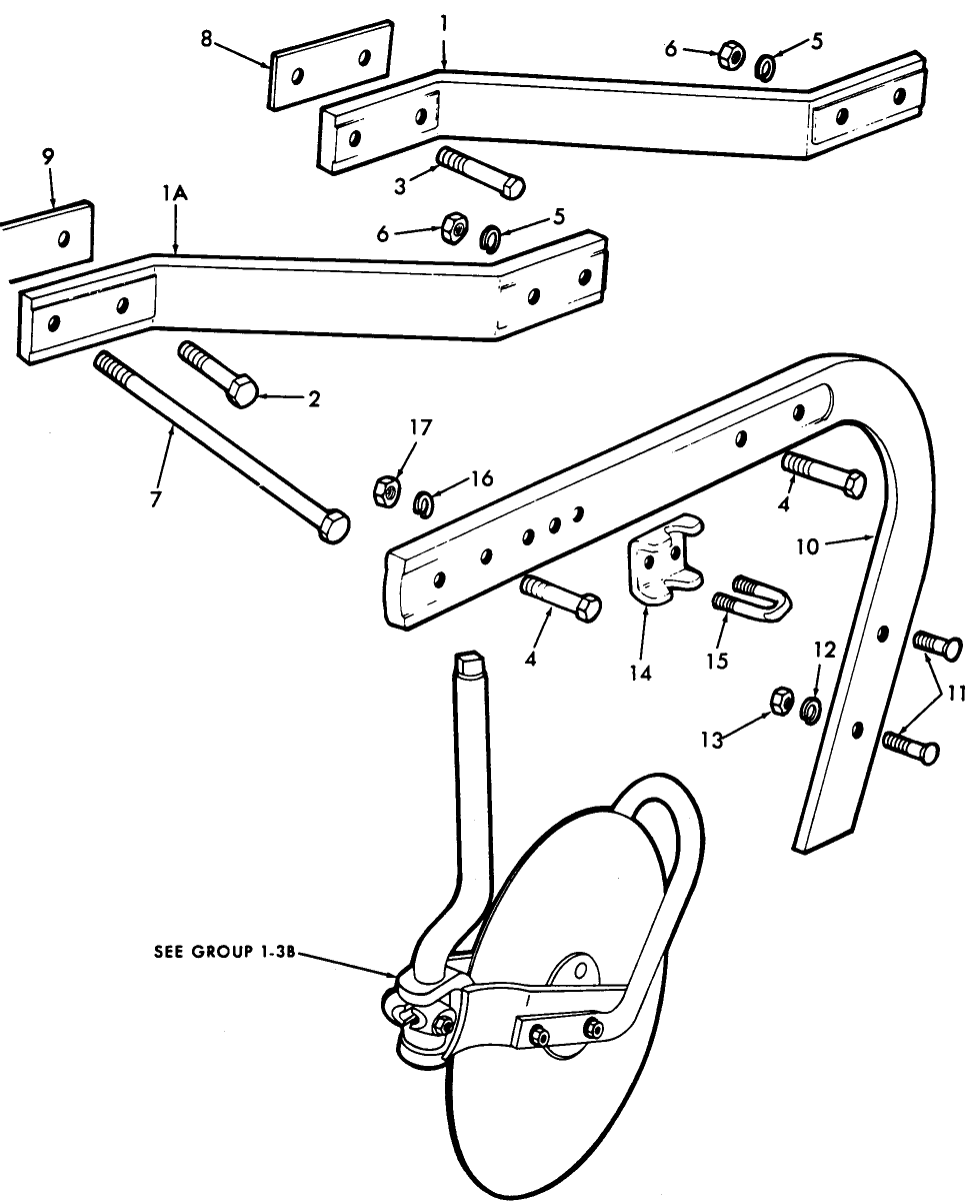 009 EXTRA EQUIPMENT, THIRD BEAM CONVERSION KIT - 10-61,10-62,10-63 FOR 10-206,10-207,10-208,10-209,10-210,10-211,10-212,10-215,10-217