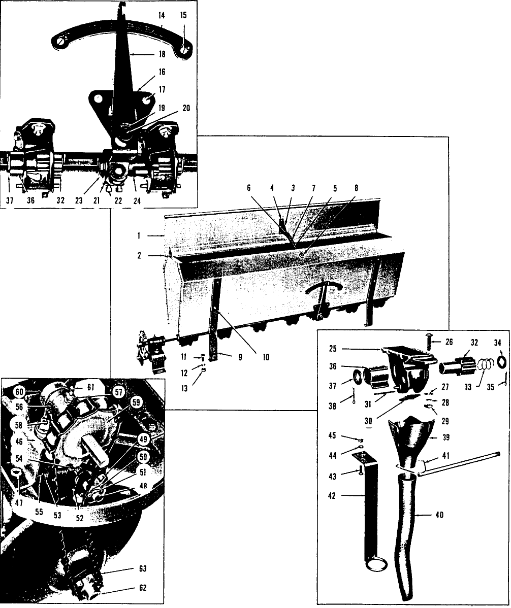 005 DEARBORN ONE-WAY PLOW OR DISC DRILL BOX, MODELS 10-48, 10-50, & 10