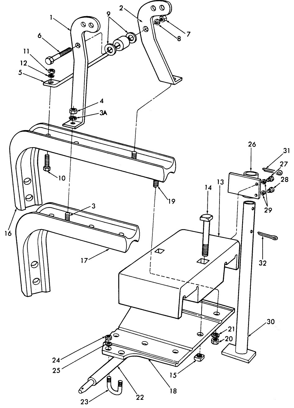 030 FRAME ASSEMBLY - 10-80,10-202