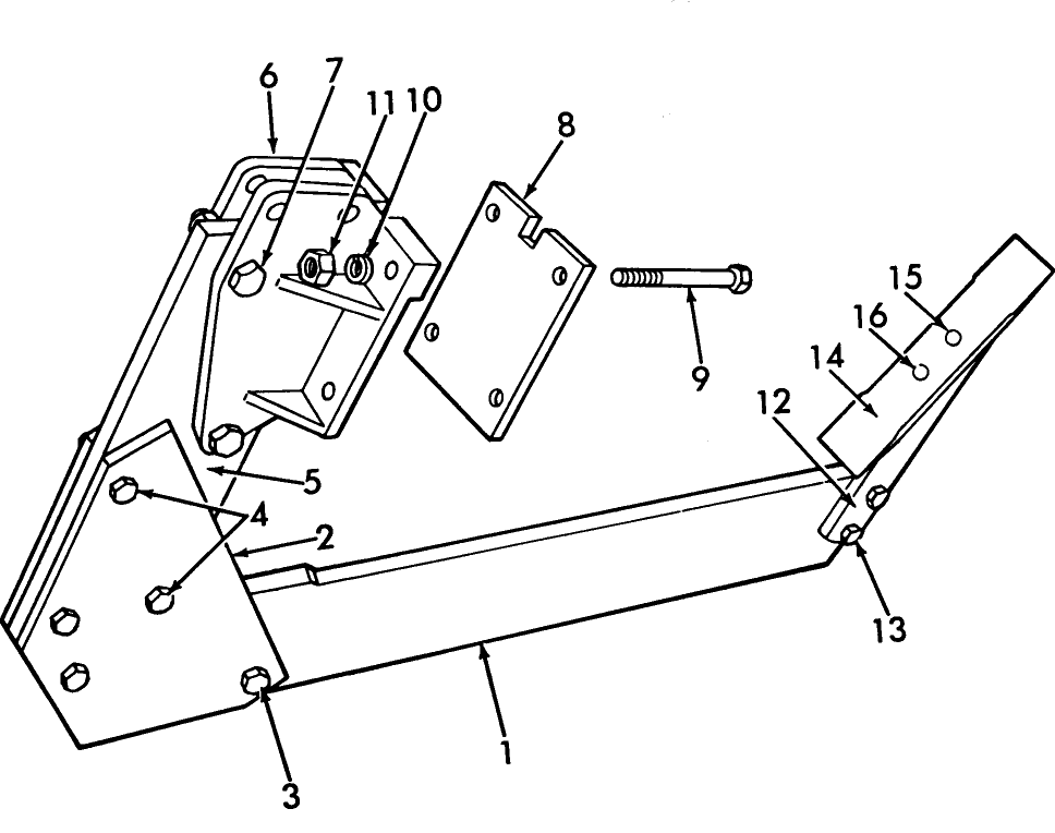 002 DEEP TILLAGE SHANK ASSEMBLY - 10-321,10-322