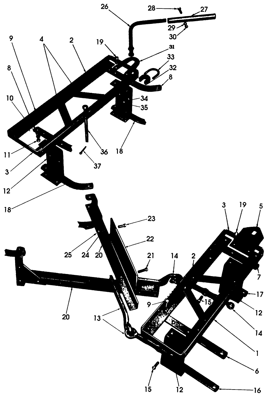 011 WEIGHT BOX ASSEMBLIES, PULL TYPE, F-SERIES - 11-88,11-90,11-105,11-112,11-113,11-114,11-116