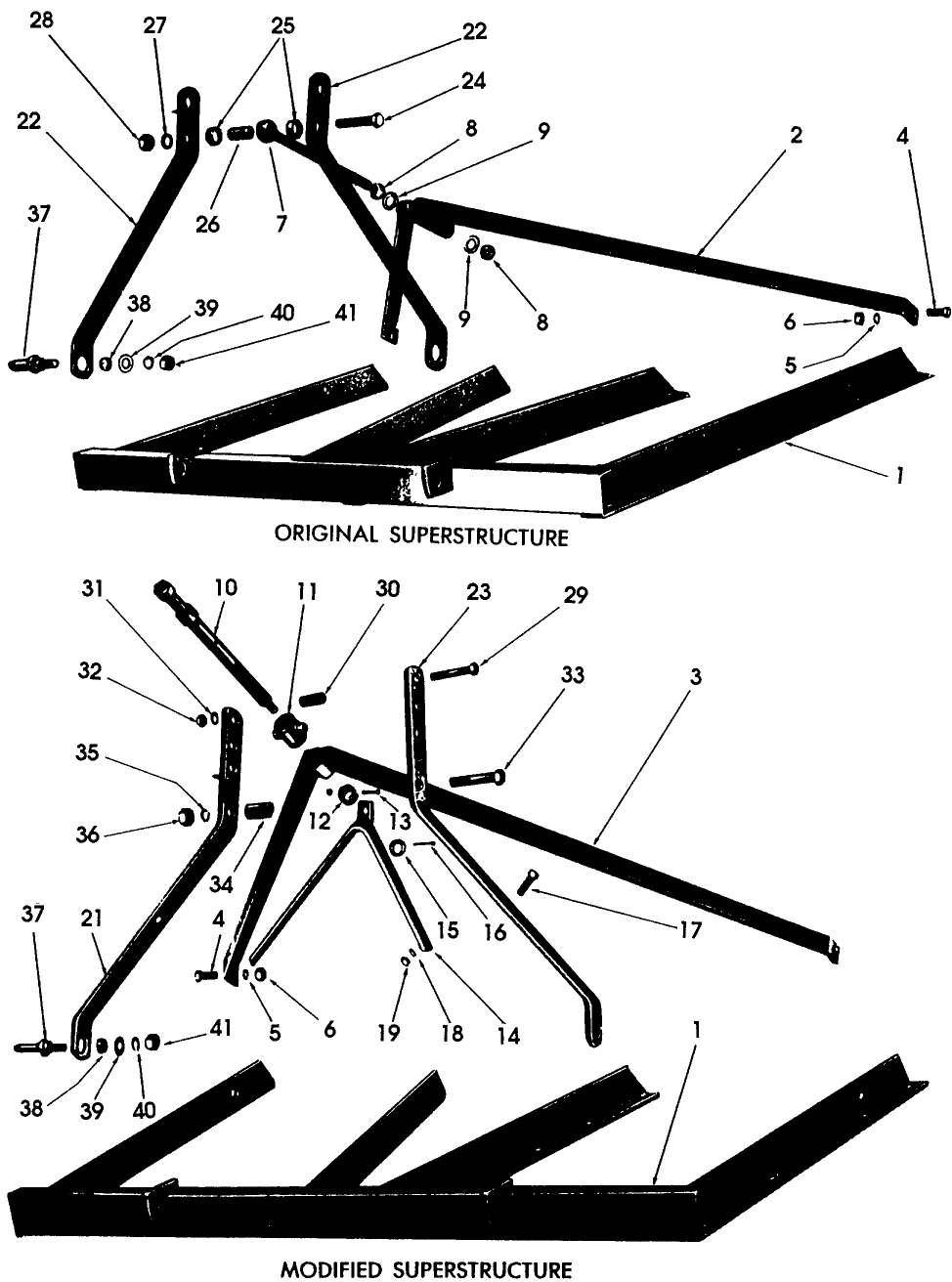 007 LIFT FRAME ASSEMBLIES, LIFT TYPE, C-SERIES - 11-59,11-60,11-61,11-62,11-63